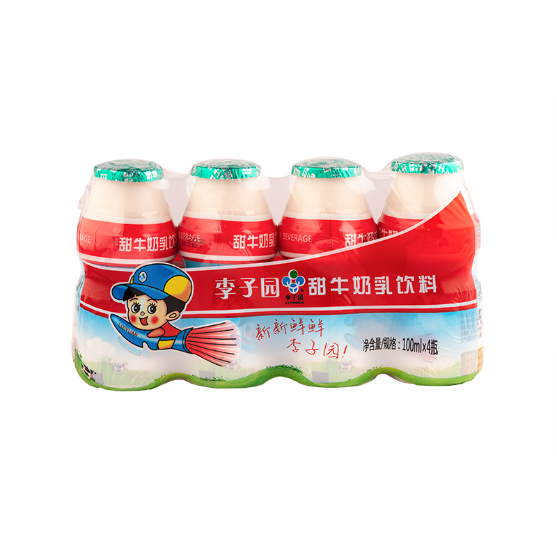 甜牛奶乳饮料，单瓶净含量100ml