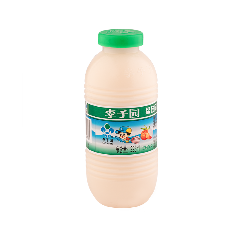 荔枝风味乳饮料，单瓶净含量225ml