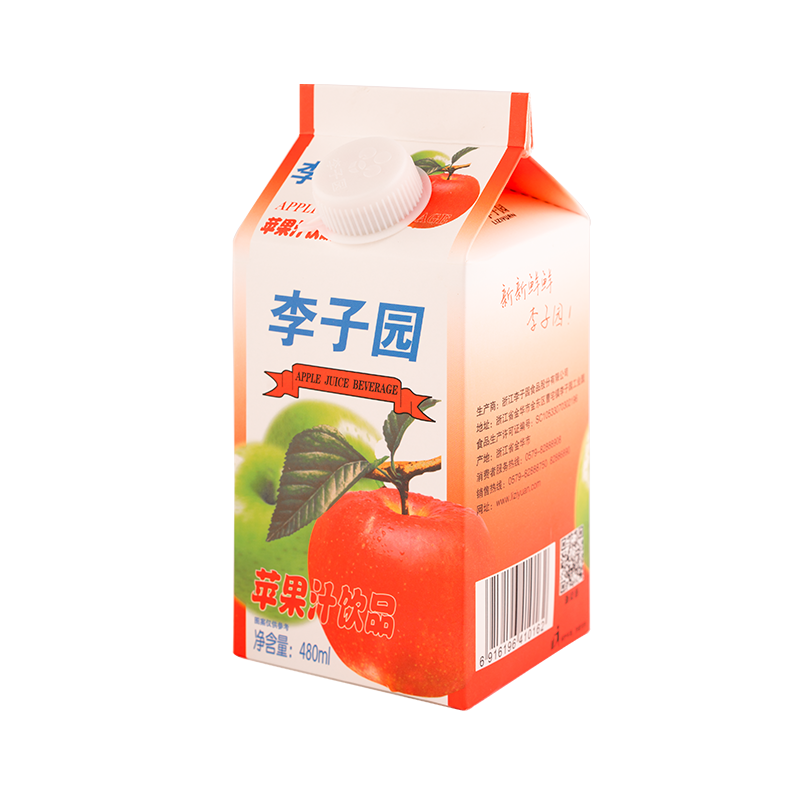 苹果汁饮品，单盒净含量480ml